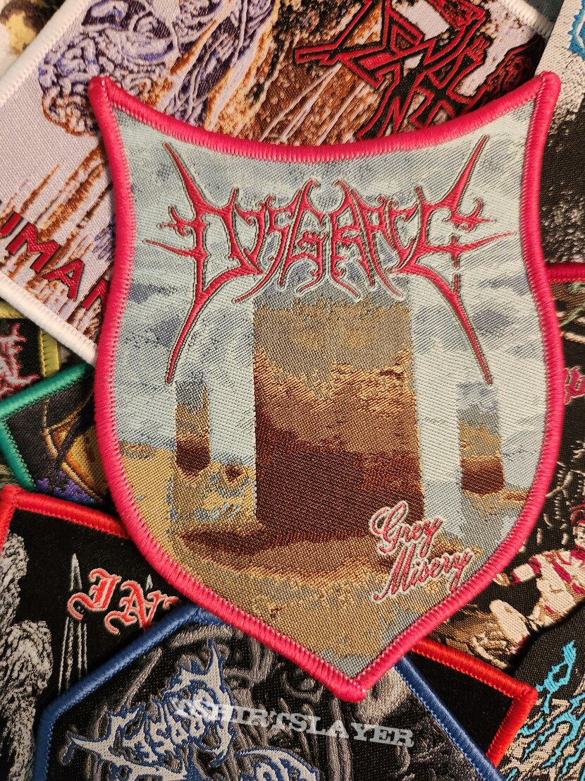 Disgrace Grey Misery Patch