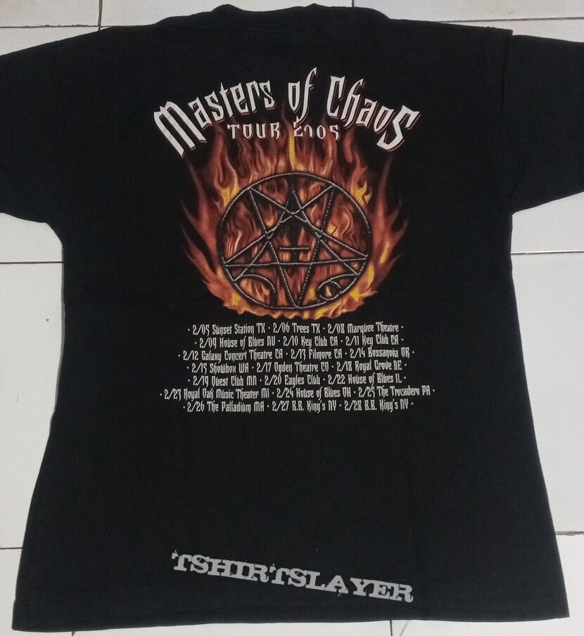 Morbid angel US Tour 2005 shirt 