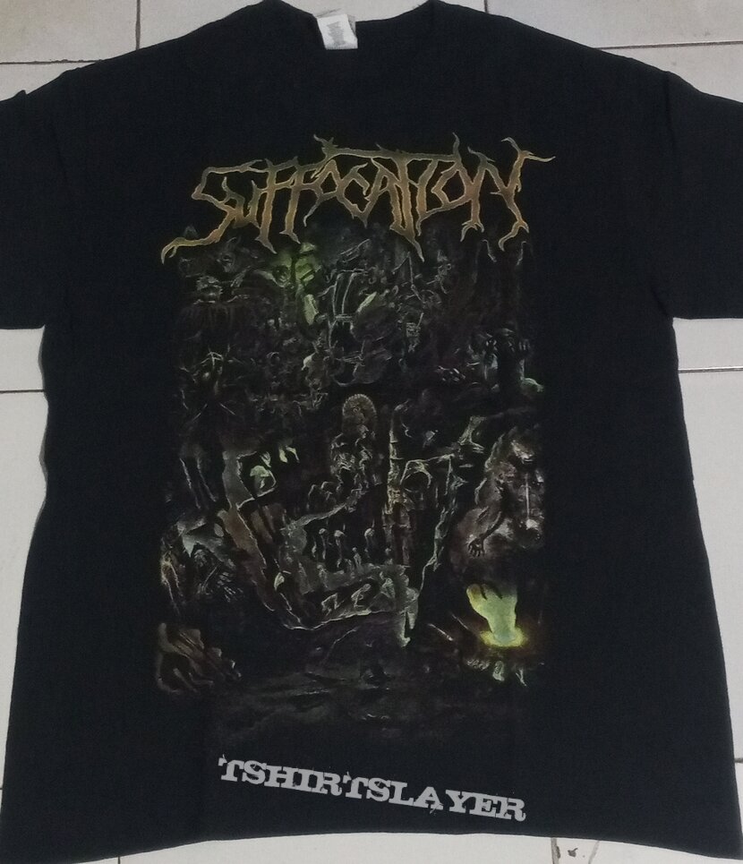 Suffocation European tour 2019 shirt