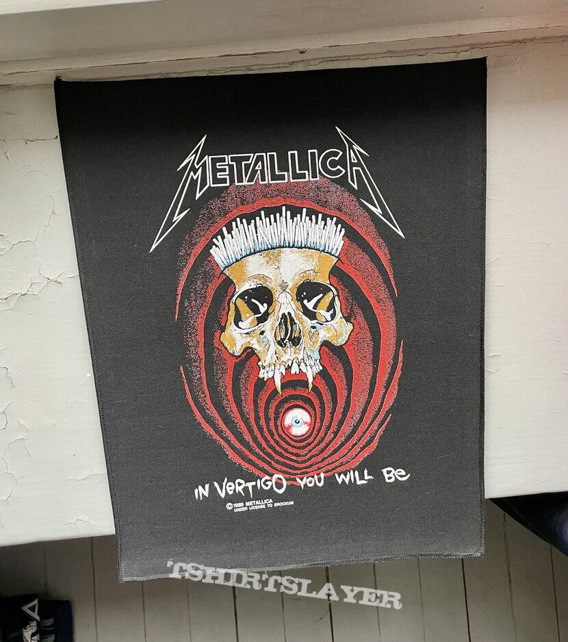 Metallica 1989 backpatch