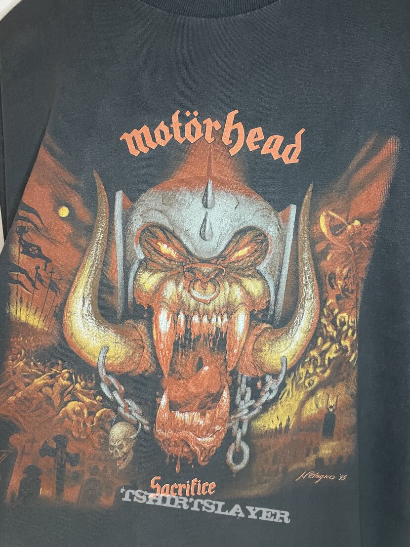 Motörhead 1995 Sacrifice tour t-shirt