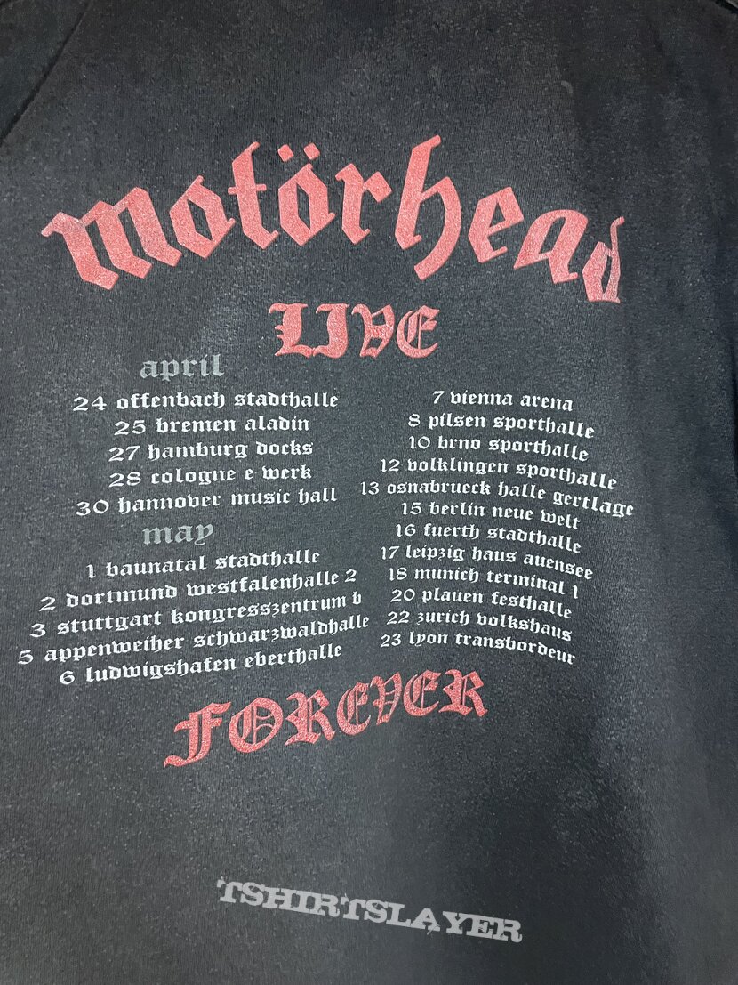 Motörhead 1995 Sacrifice tour t-shirt