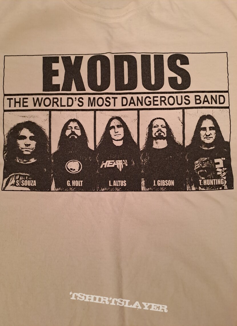 Exodus European Tour 2015 T-Shirt