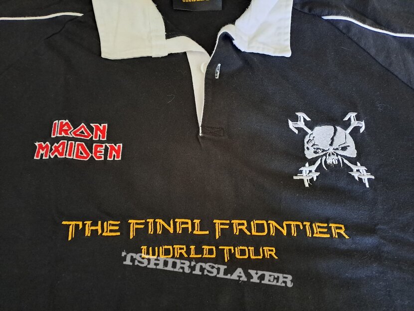 Iron Maiden The Final Frontier Rugby Shirt 