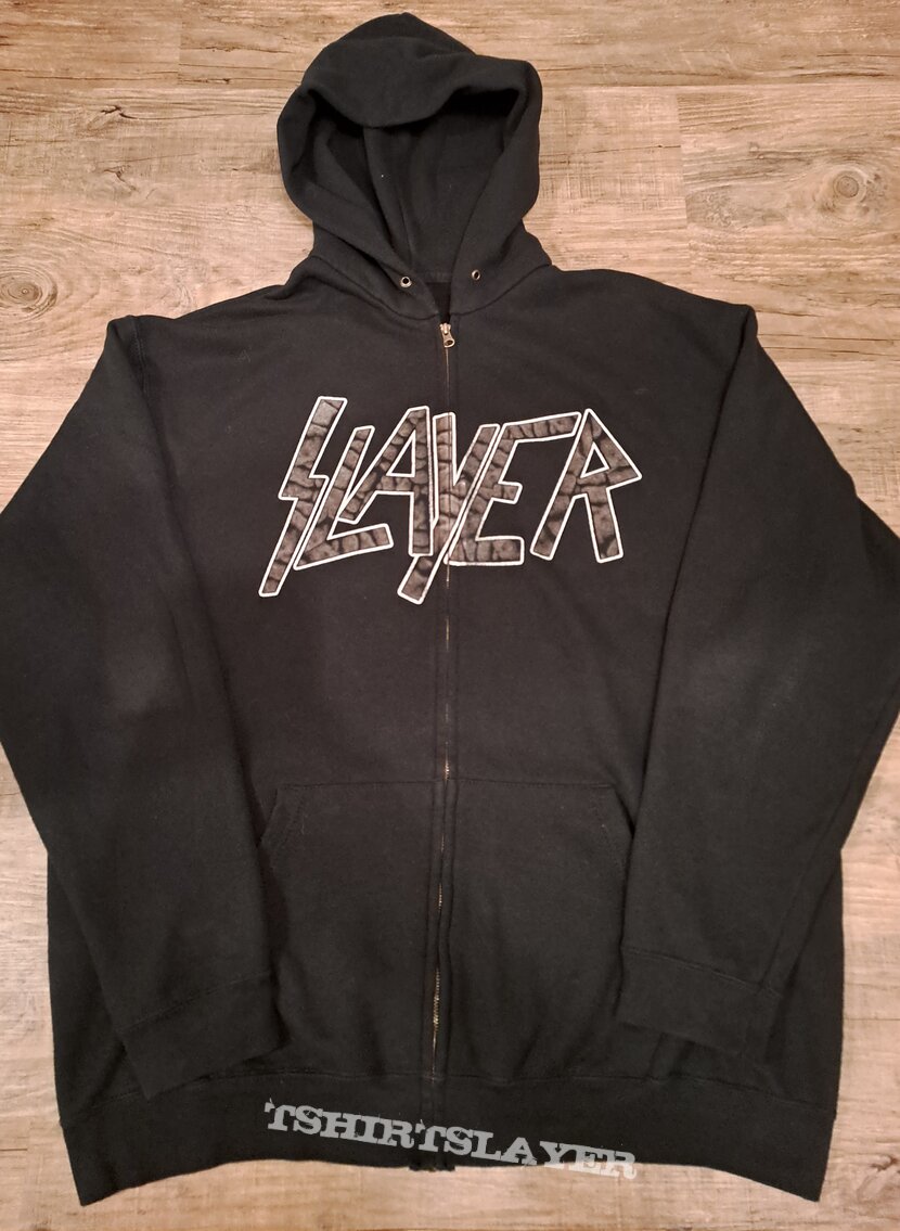 Slayer Divine Intervention Hooded Zipper