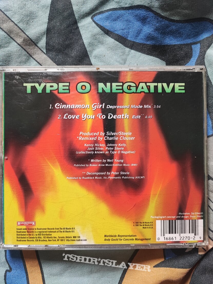 Type O Negative Cinnamon Girl single
