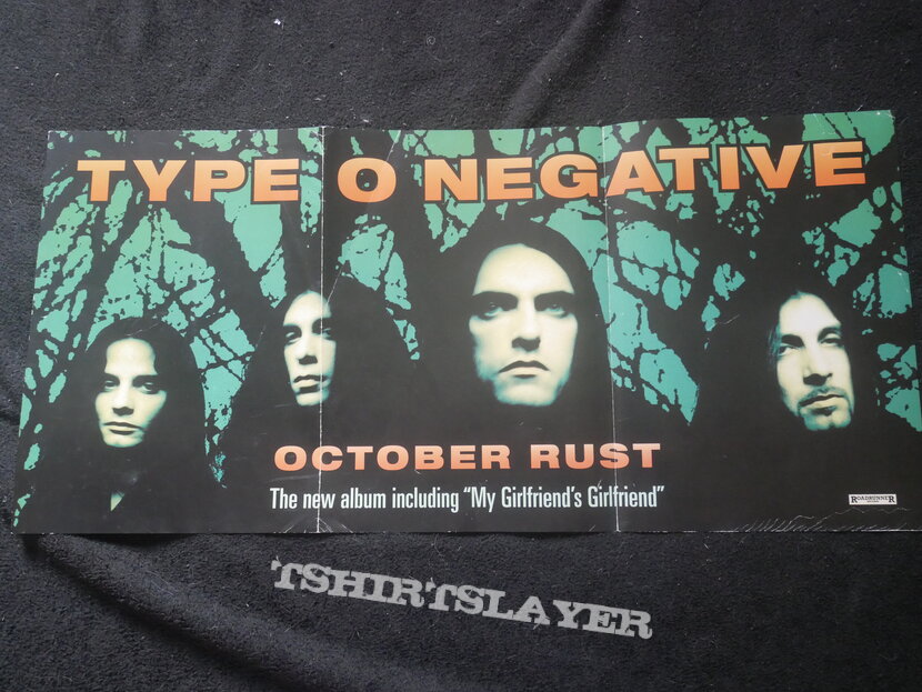 Type O Negative October Rust promotional poster 