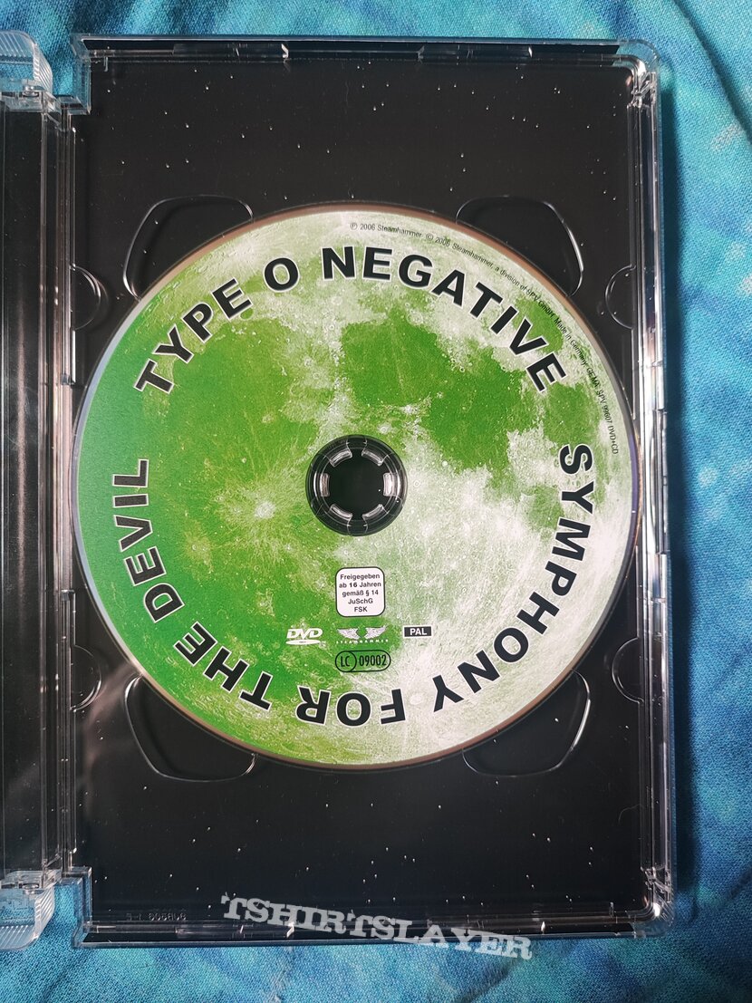 Type O Negative Symphony for the Devil DVD + Santana Medley | TShirtSlayer  TShirt and BattleJacket Gallery