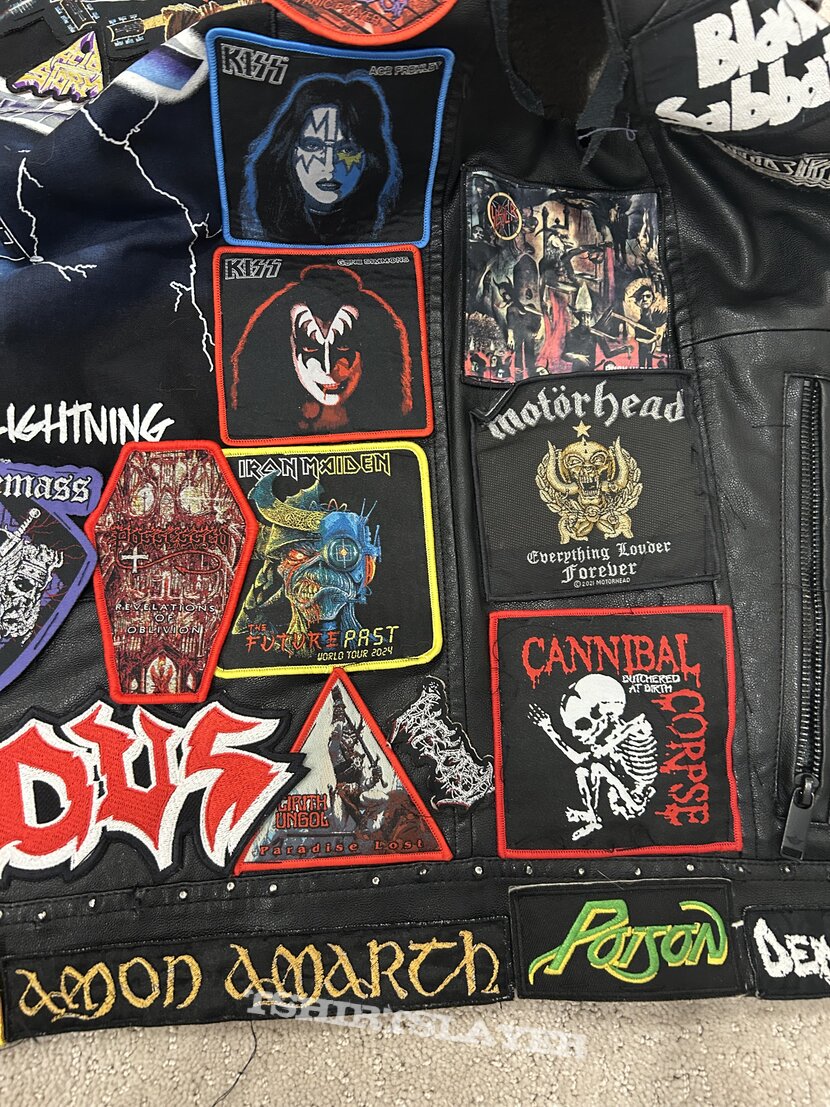 AC/DC Metallica Battle Jacket