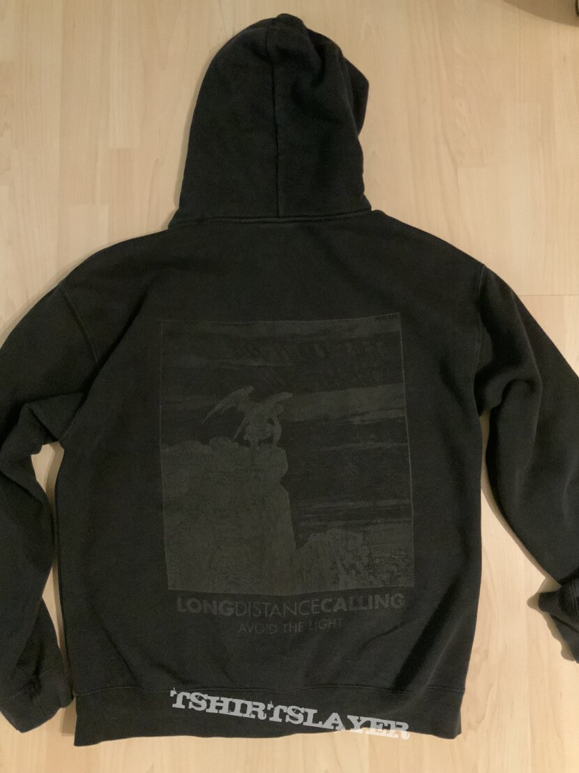 Long Distance Calling Avoid the Light hooded zipper