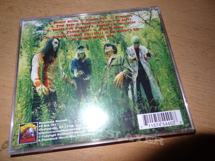 Other Collectable - Zombie Ritual &quot;Night Of The Zombie Party&quot; CD