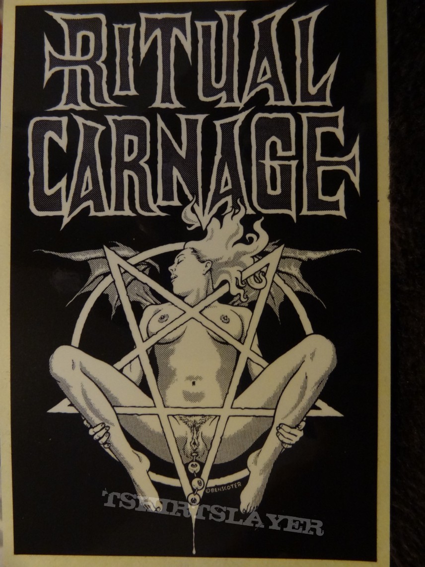 Ritual Carnage stickers