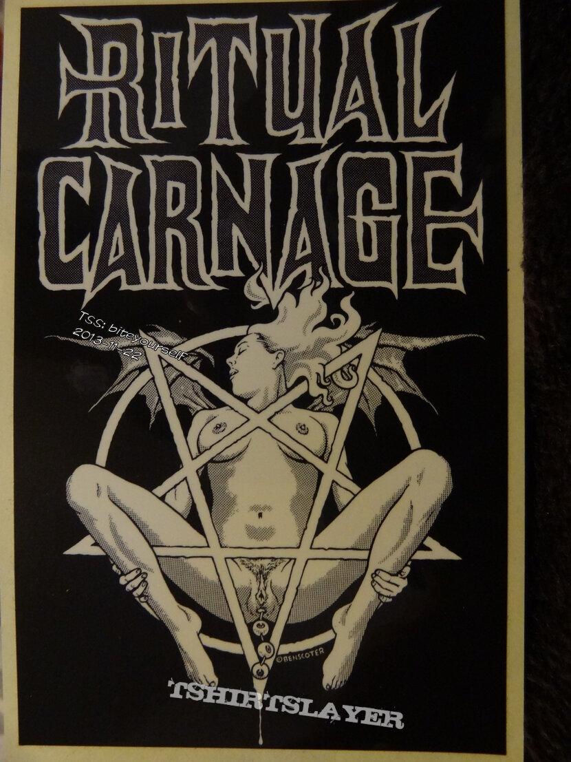 Ritual Carnage stickers