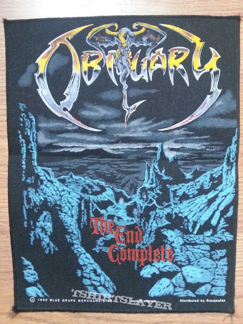 Obituary Backpatch The end complete