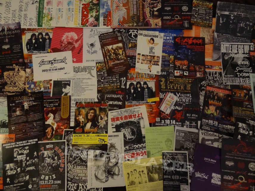 Arch Enemy Various flyers at any given time