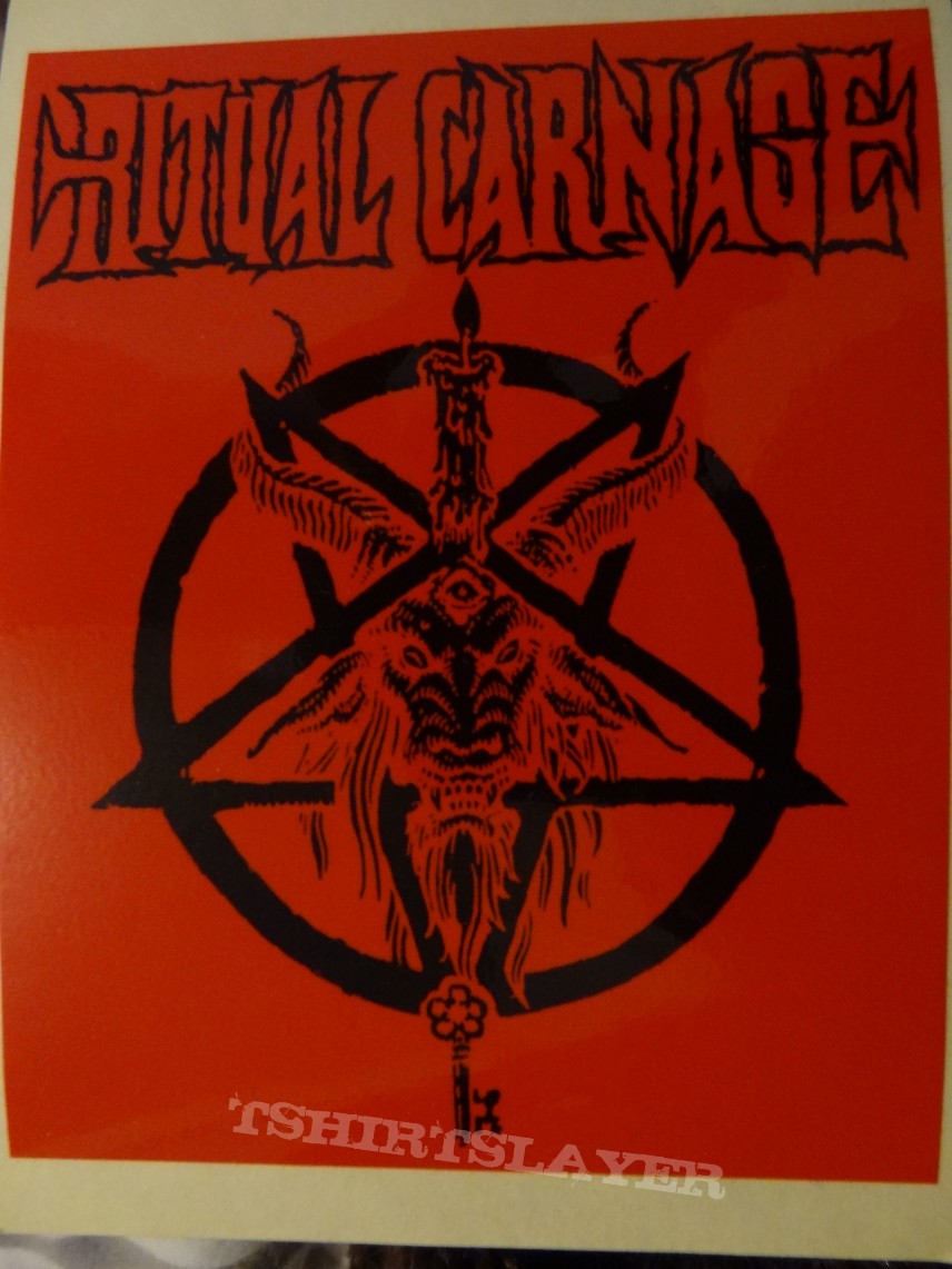 Ritual Carnage stickers