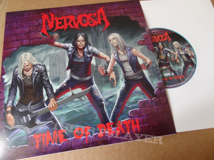 Other Collectable - Nervosa &quot;Time of Death&quot; turquoise EP