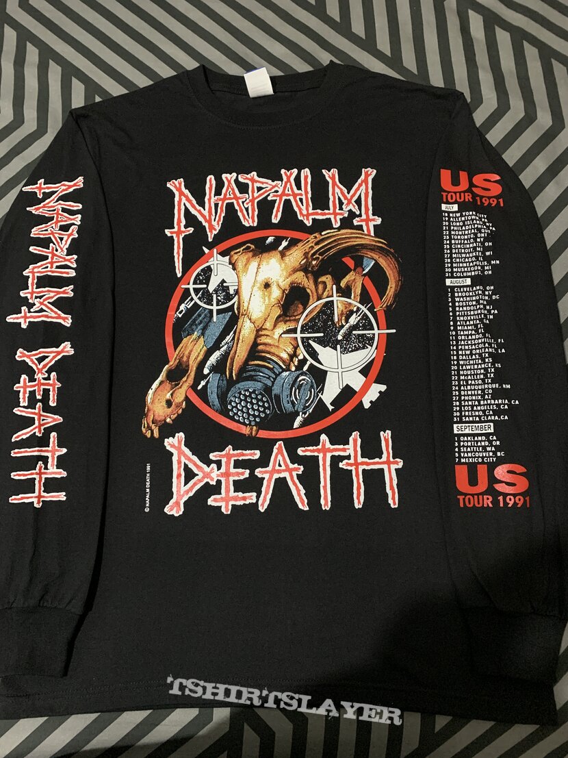 Napalm Death US Tour 1991