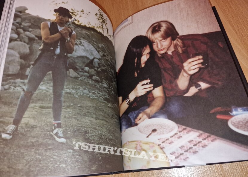 Mayhem signed by Necrobutcher