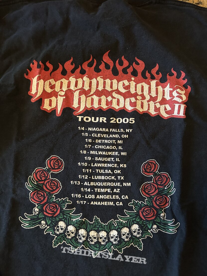 Hatebreed - Heavyweights of Hardcore II Tour 2005 shirt