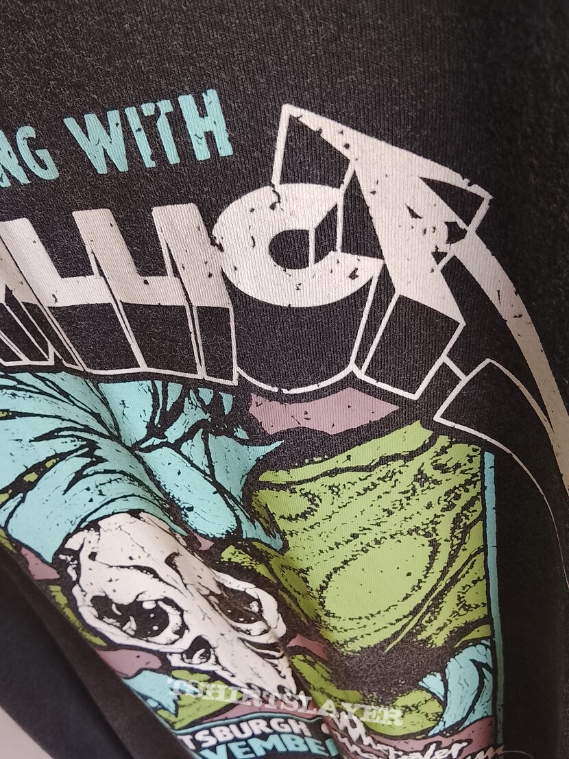 Metallica • Wherever I May Roam Tour 11/21/91 Cut-off Shirt Metallica • Wherever I May Roam Tour 11/21/91 Cut-off Shirt