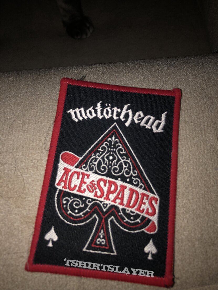 Motörhead ace of spades patch Motörhead ace of spades patch