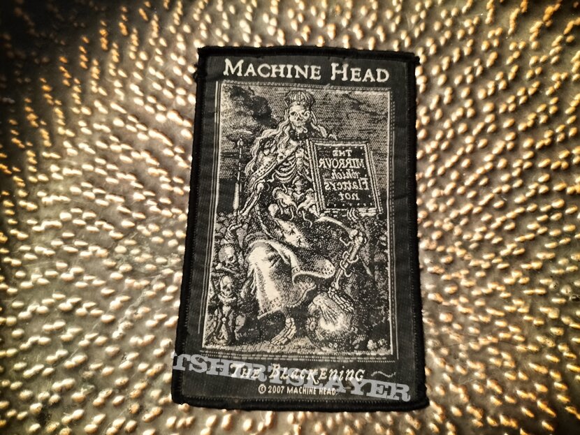Machine Head Patch for you