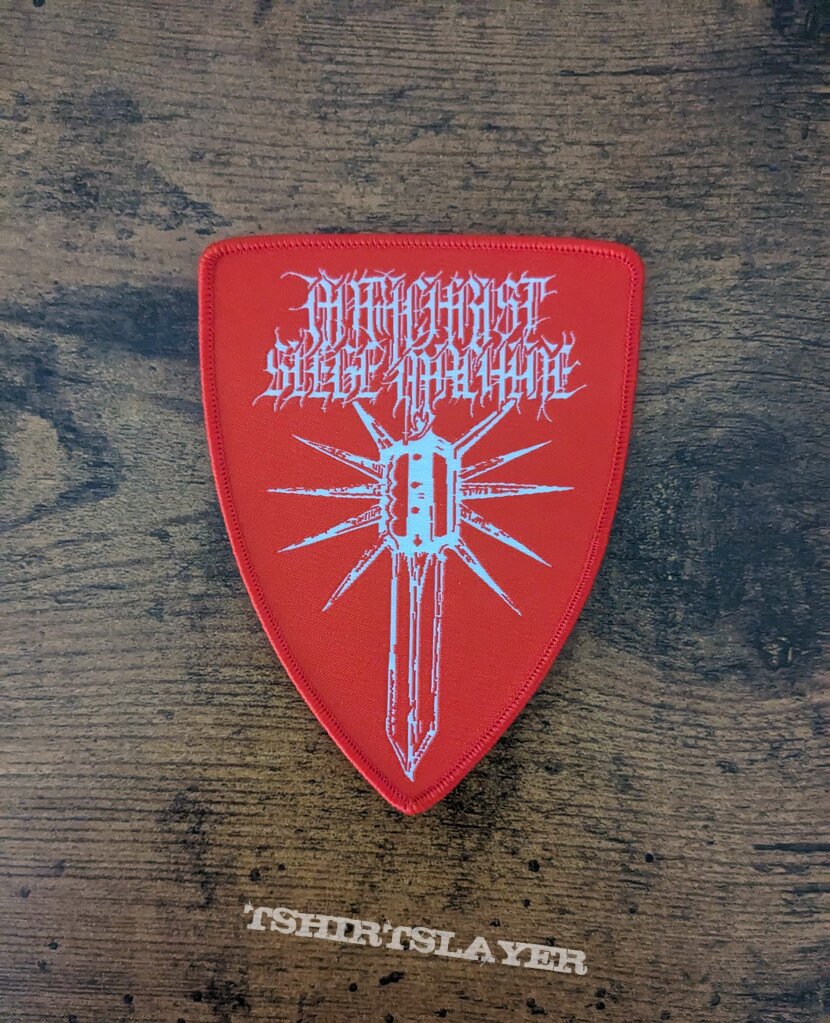 Antichrist siege machine - Filth of the World, woven patch Antichrist siege machine - Filth of the World, woven patch