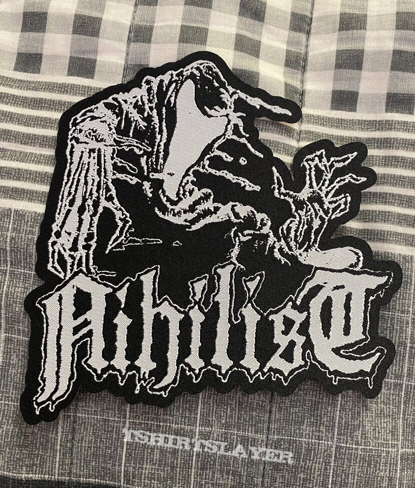 Nihilist woven patch 