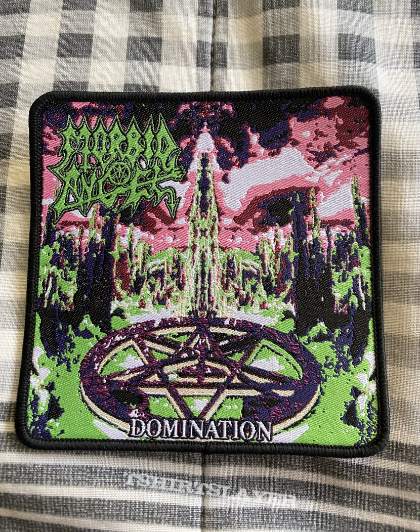Morbid Angel Domination woven patch