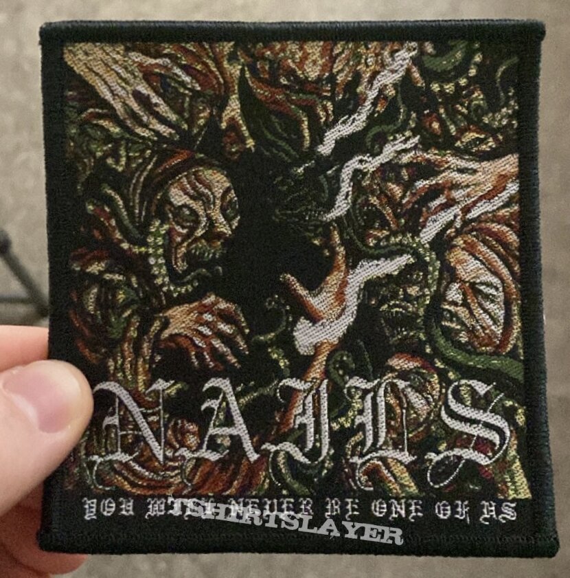 Nails- You Will Never Be One Of Us Woven Patch