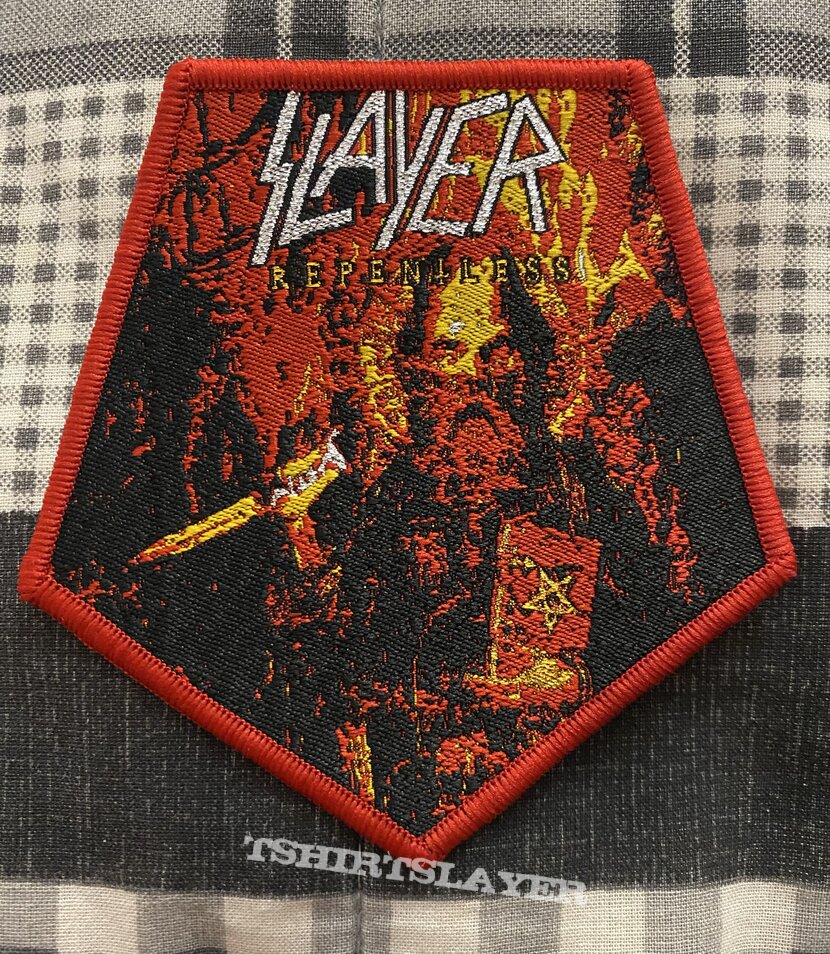 Slayer Repentless bootleg woven 