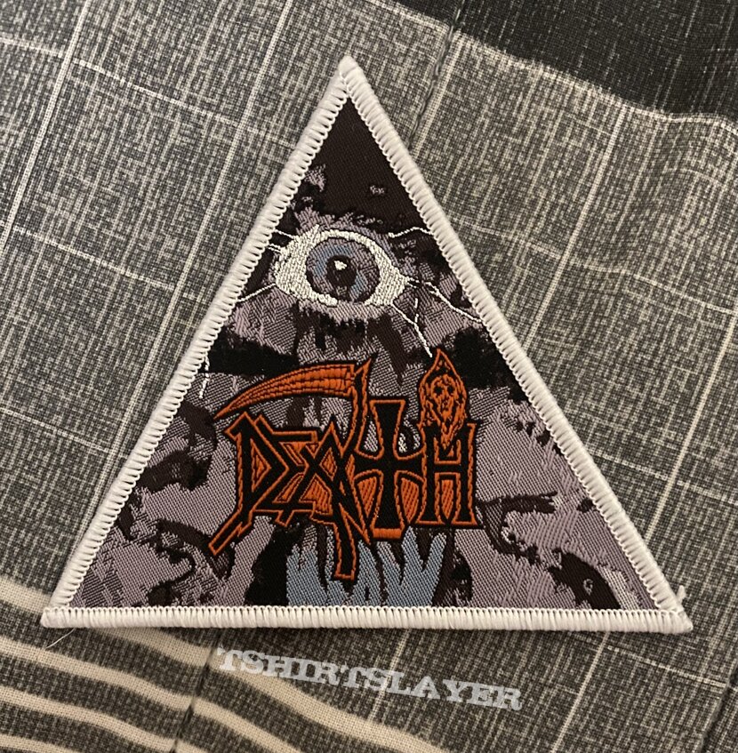 Death Symbolic woven triangle