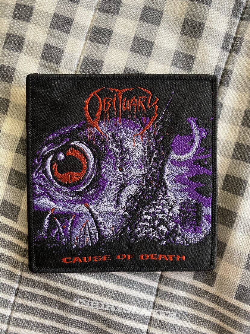 Obituary Cause of Death Woven