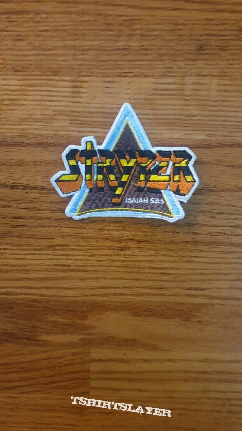 STRYPER triangle logo patch