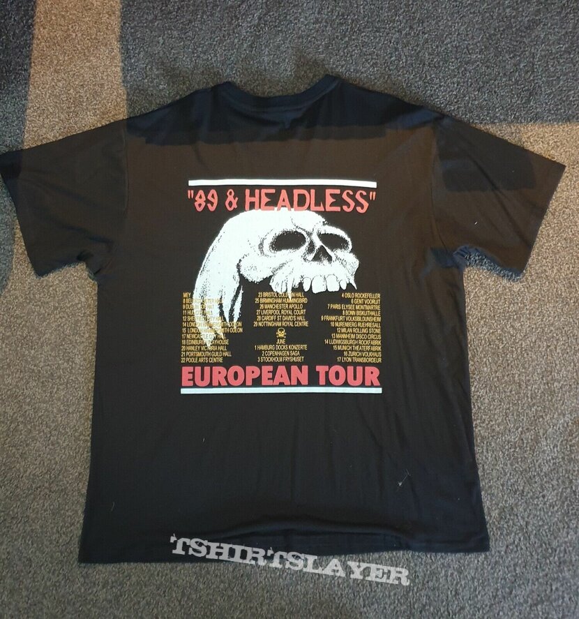 W.A.S.P. the headless children 89 tour T SHIRT *BOOT*