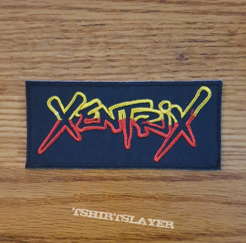 XENTRIX red yellow logo PATCH