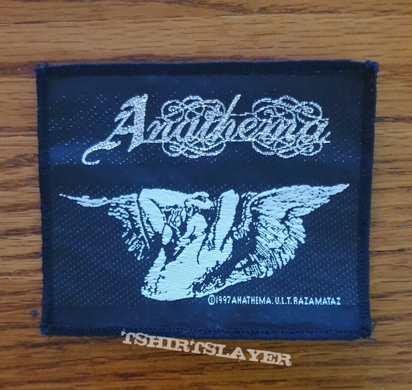  ANATHEMA white angel logo PATCH 1997