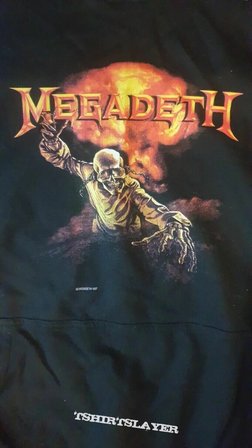 MEGADETH radiation hoodie size XXL BOOT