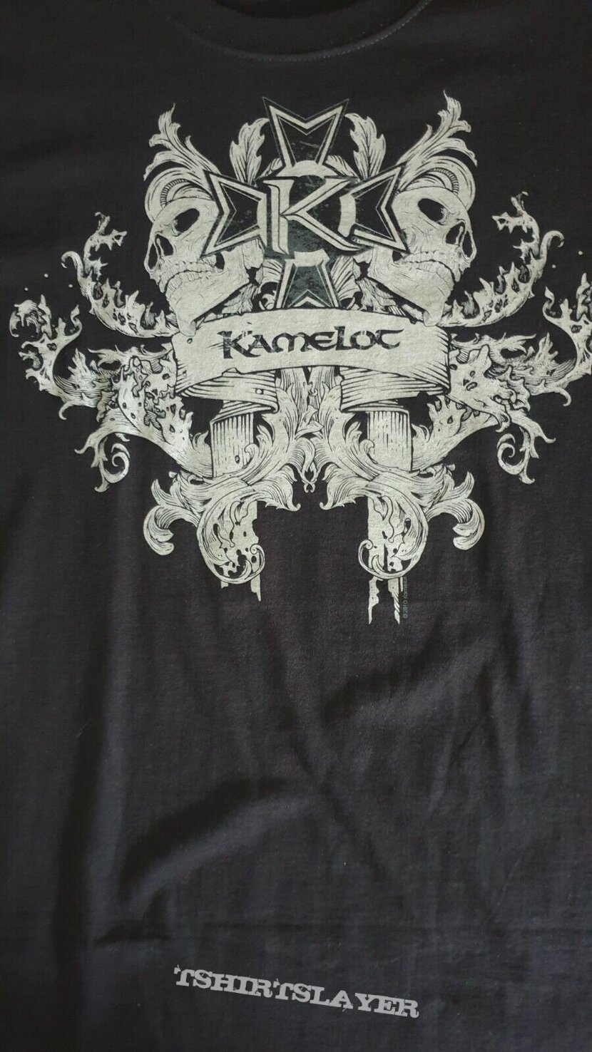 KAMELOT skulls logo T SHIRT