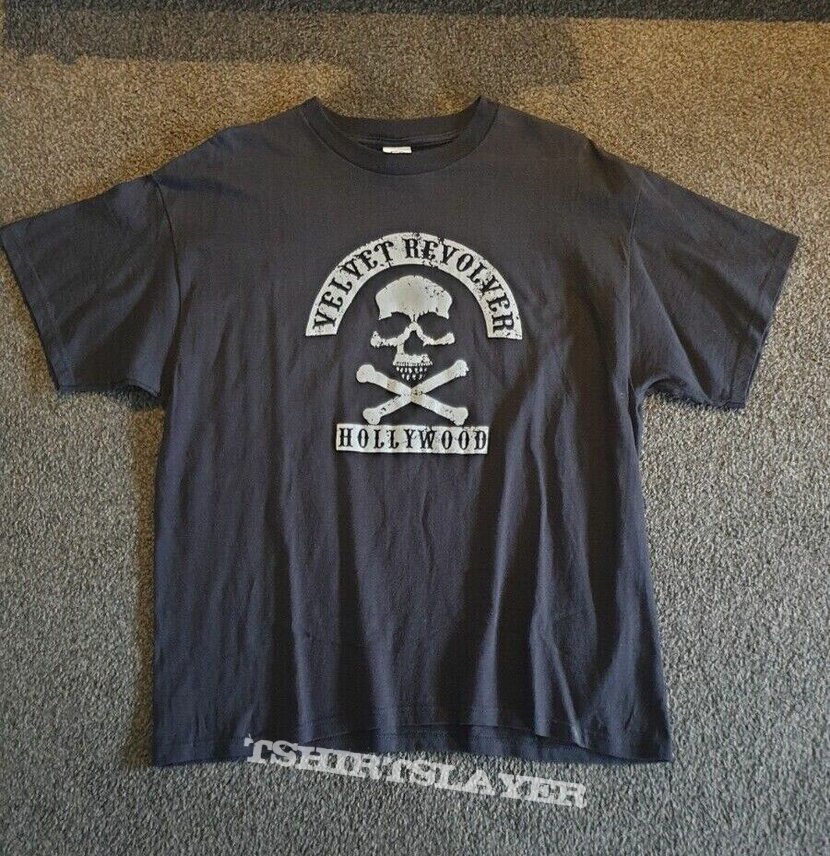 VELVET REVOLVER hollywood skull T SHIRT brand new never worn