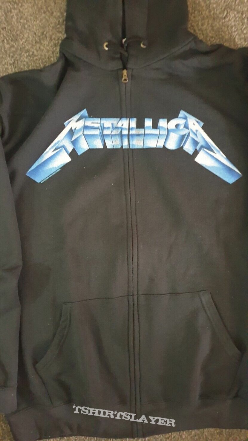 Metallica, METALLICA ride the lightning ZIP HOODIE Patch (cab73's