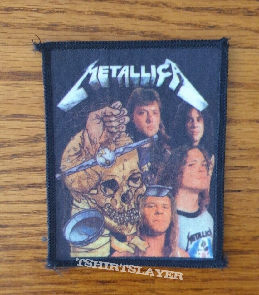 METALLICA damaged justice band pic PATCH