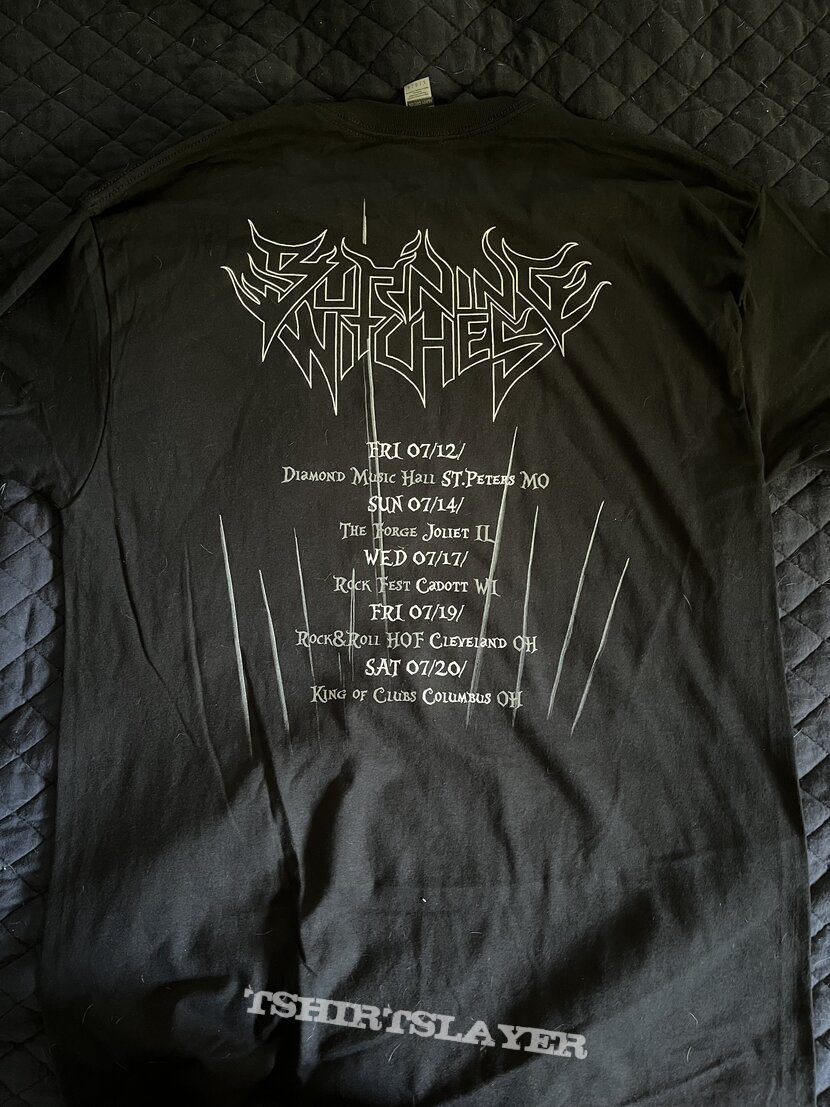 Burning Witches tour shirt