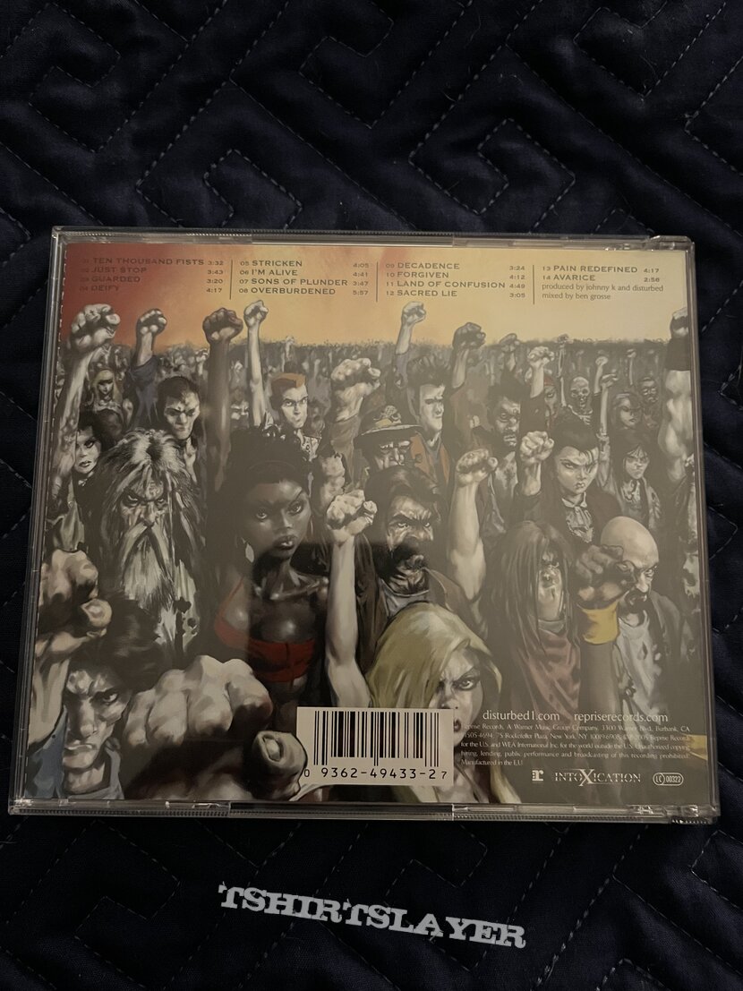 Disturbed Ten Thousand Fists cd