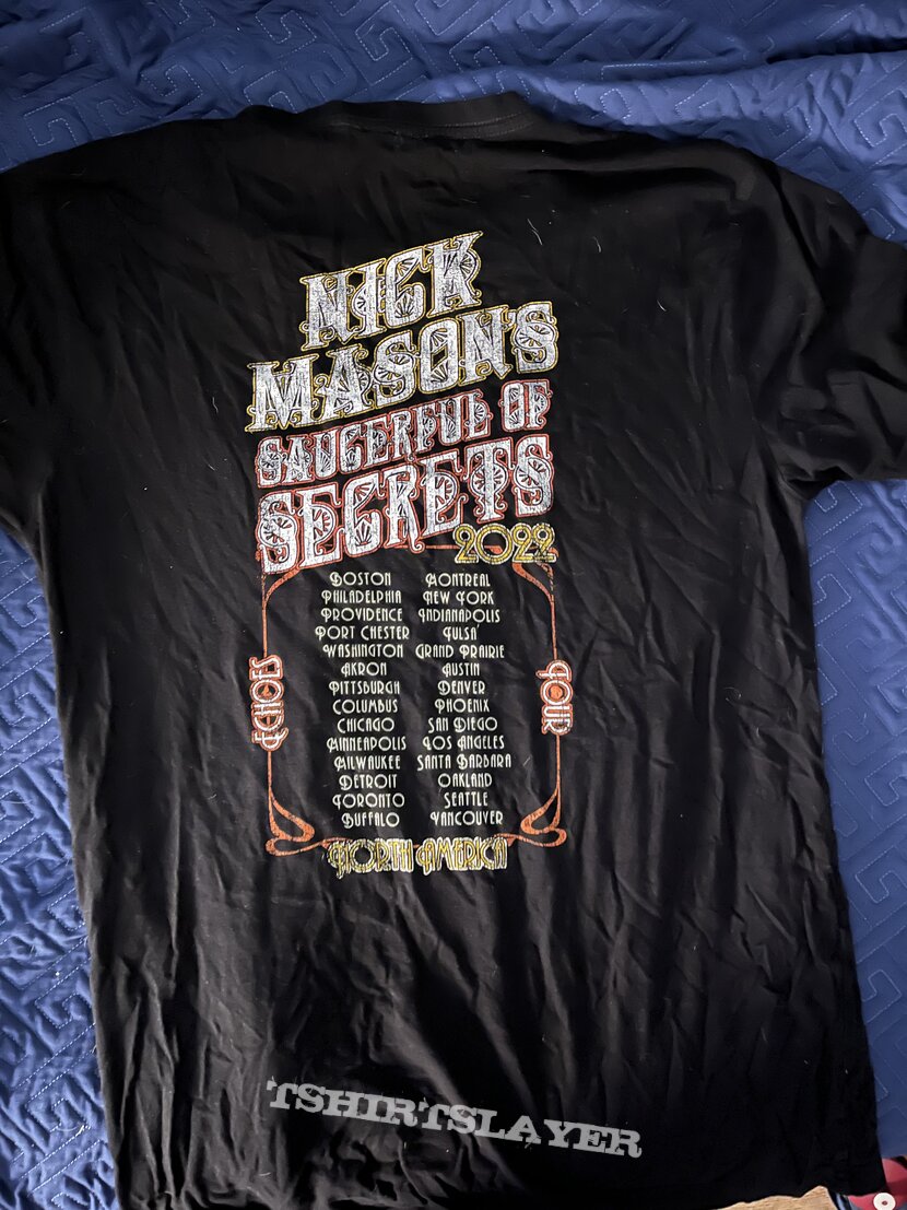 Nick Masons Saucerful of Secrets concert shirt