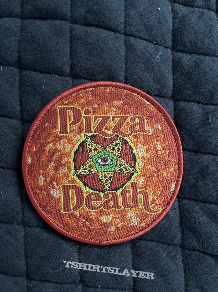 Pizza Death logo patch