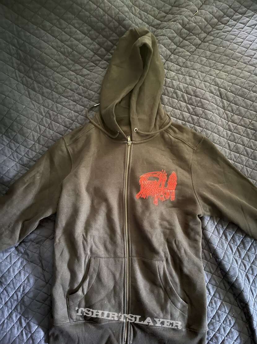 Death Scream Bloody Gore zip up hoodie