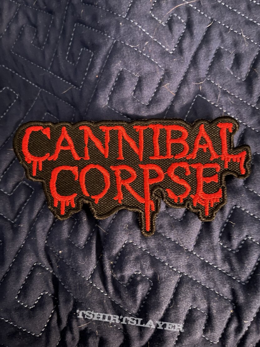Cannibal Corpse logo patch