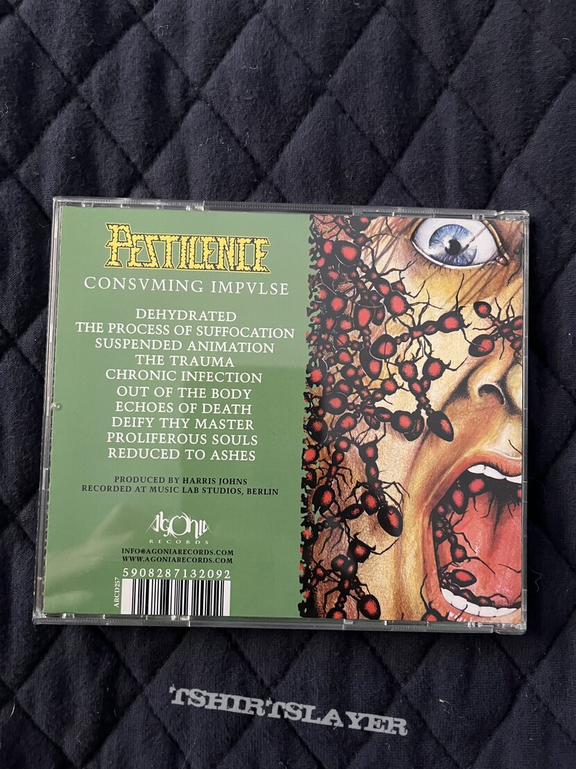 Pestilence Consuming Impulse cd